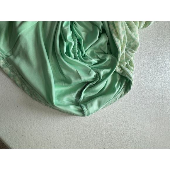 "Torrid", Mesh,Shirred,Stretch,Cami,Tank,Fairy,Gathered,Ruched,Cropped,Top - Picture 4 of 7